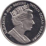 2019 TWO POUNDS WARRIOR AND DRAGON BRITISH INDIAN OCEAN TERRITORY - WORLD COINS - Cambridgeshire Coins