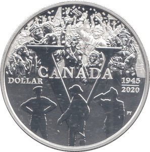 2020 1 OZ SILVER VE - DAY DOLLAR CANADA ( PROOF ) - WORLD COINS - Cambridgeshire Coins