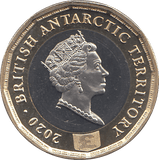 2020 1 POUND CLIMATE CHANGE ( BU ) - WORLD COINS - Cambridgeshire Coins