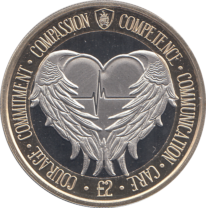 2020 2 POUNDS FLORENCE NIGHTINGALE ( BU ) - WORLD COINS - Cambridgeshire Coins