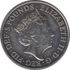 2020 £5 WHITE HORSE OF HANOVER ( BU ) - WORLD COINS - Cambridgeshire Coins