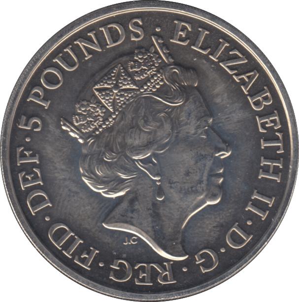 2020 £5 WHITE HORSE OF HANOVER ( BU ) - WORLD COINS - Cambridgeshire Coins