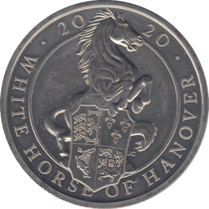 2020 £5 WHITE HORSE OF HANOVER ( BU ) - WORLD COINS - Cambridgeshire Coins