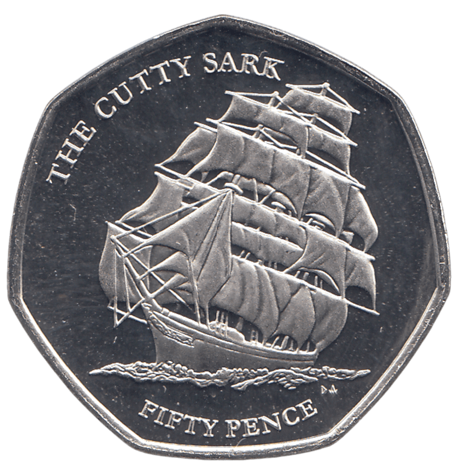 2020 50 CUTTY SARK ( BU ) - WORLD COINS - Cambridgeshire Coins