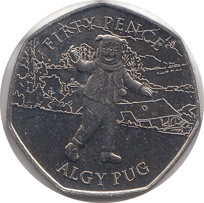 2020 50 PENCE ALGY PUG ( BU ) - WORLD COINS - Cambridgeshire Coins