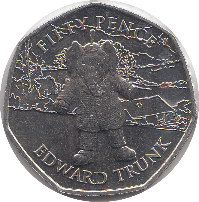 2020 50 PENCE EDWARD TRUNK ( BU ) - WORLD COINS - Cambridgeshire Coins