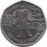 2020 50 PENCE EDWARD TRUNK ( BU ) - WORLD COINS - Cambridgeshire Coins