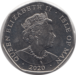 2020 50 PENCE EDWARD TRUNK ( BU ) - WORLD COINS - Cambridgeshire Coins