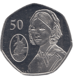 2020 50 PENCE FLORENCE NIGHTINGALE - 50p BU - Cambridgeshire Coins