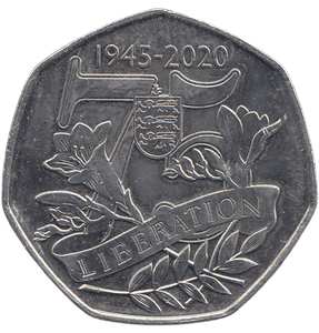 2020 50 PENCE LIBERATION - WORLD COINS - Cambridgeshire Coins