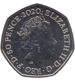 2020 50 PENCE MEGALOSAURUS COLOURED ( BU ) - 50p BU - Cambridgeshire Coins