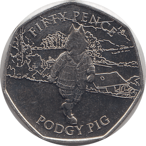 2020 50 PENCE PODGY PIG ( BU ) - WORLD COINS - Cambridgeshire Coins