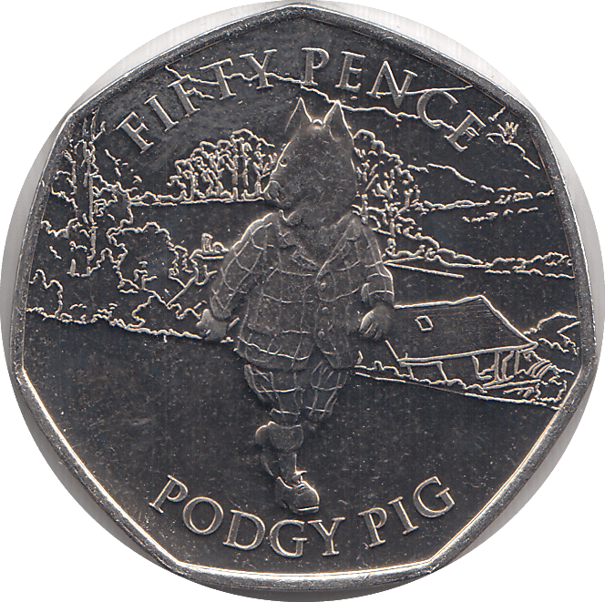 2020 50 PENCE PODGY PIG ( BU ) - WORLD COINS - Cambridgeshire Coins