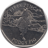2020 50 PENCE PODGY PIG ( BU ) - WORLD COINS - Cambridgeshire Coins