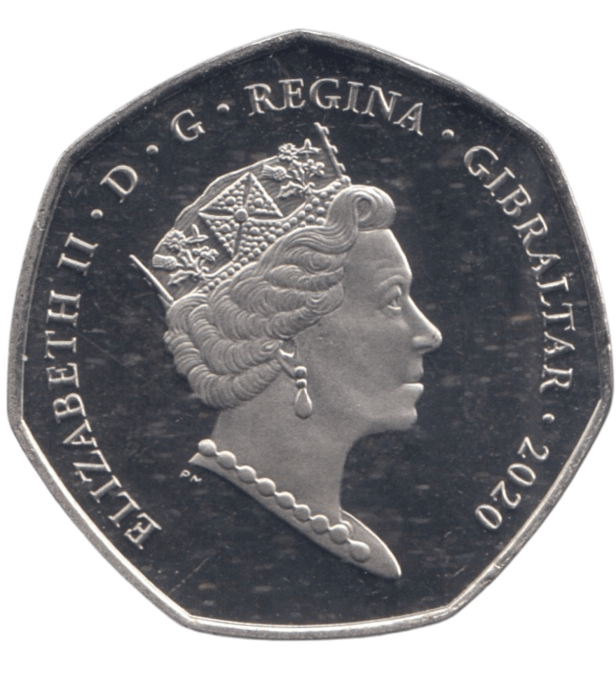 2020 50 PENCE VE DAY 75TH ANNIVERSARY - 50p BU - Cambridgeshire Coins
