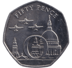 2020 50 PENCE VE VICTORY DAY - WORLD COINS - Cambridgeshire Coins