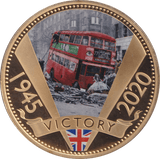 2020 50P BAILIWICK OF GUERNSEY 1945 - 2020 VICTORY 1 - WORLD COINS - Cambridgeshire Coins