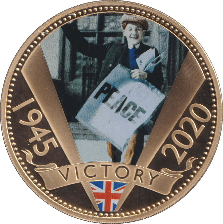 2020 50P BAILIWICK OF GUERNSEY 1945 - 2020 VICTORY 2 - WORLD COINS - Cambridgeshire Coins