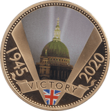 2020 50P BAILIWICK OF GUERNSEY 1945 - 2020 VICTORY 3 - WORLD COINS - Cambridgeshire Coins