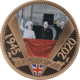 2020 50P BAILIWICK OF GUERNSEY 1945 - 2020 VICTORY 4 - WORLD COINS - Cambridgeshire Coins