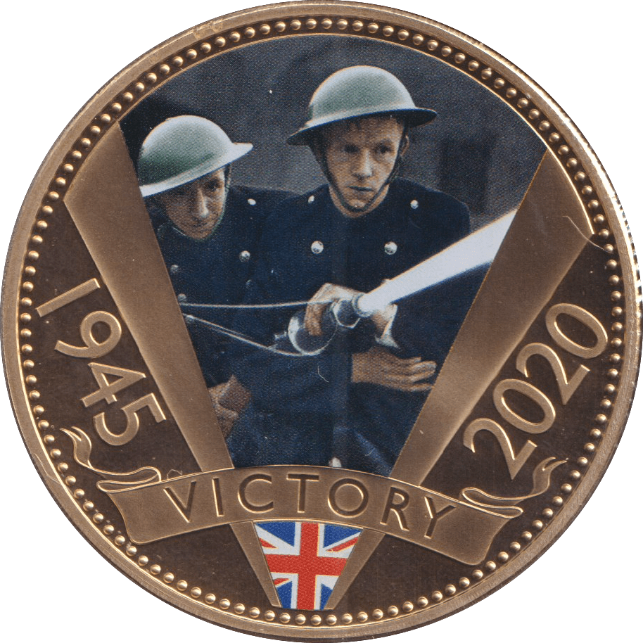 2020 50P BAILIWICK OF JERSEY 1945 - 2020 VICTORY 6 - WORLD COINS - Cambridgeshire Coins