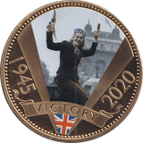 2020 50P BAILIWICK OF JERSEY 1945 - 2020 VICTORY 7 - WORLD COINS - Cambridgeshire Coins