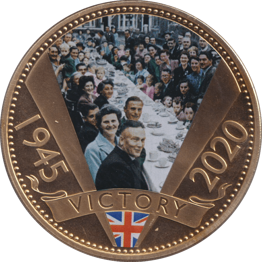 2020 50P BAILIWICK OF JERSEY 1945 - 2020 VICTORY 9 - WORLD COINS - Cambridgeshire Coins