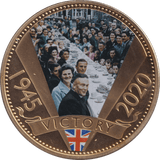 2020 50P BAILIWICK OF JERSEY 1945 - 2020 VICTORY 9 - WORLD COINS - Cambridgeshire Coins