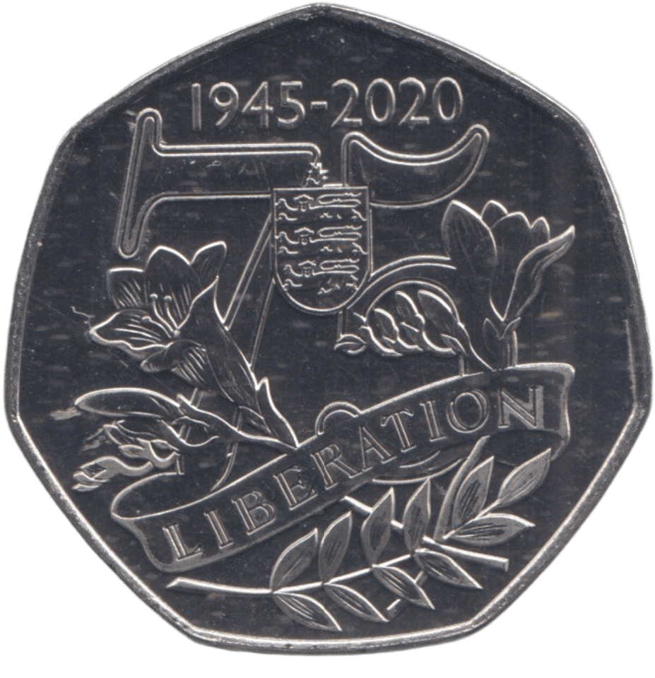 2020 50P LIBERATION - WORLD COINS - Cambridgeshire Coins