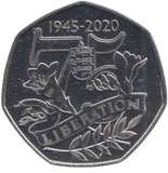 2020 50P LIBERATION - WORLD COINS - Cambridgeshire Coins