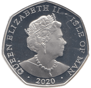 2020 50P PETER PAN ISLE OF MAN SILVER ( PROOF ) - 50P REGIONAL ISSUES - Cambridgeshire Coins
