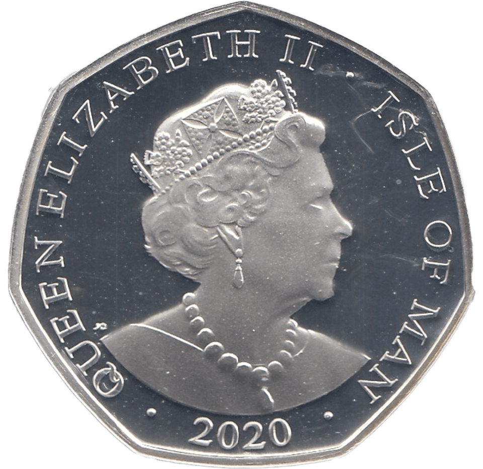 2020 50P PETER PAN ISLE OF MAN SILVER ( PROOF ) - 50P REGIONAL ISSUES - Cambridgeshire Coins