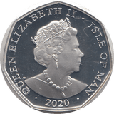 2020 50P PETER PAN ISLE OF MAN SILVER ( PROOF ) - 50P REGIONAL ISSUES - Cambridgeshire Coins