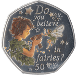 2020 50P PETER PAN ISLE OF MAN SILVER ( PROOF ) - 50P REGIONAL ISSUES - Cambridgeshire Coins