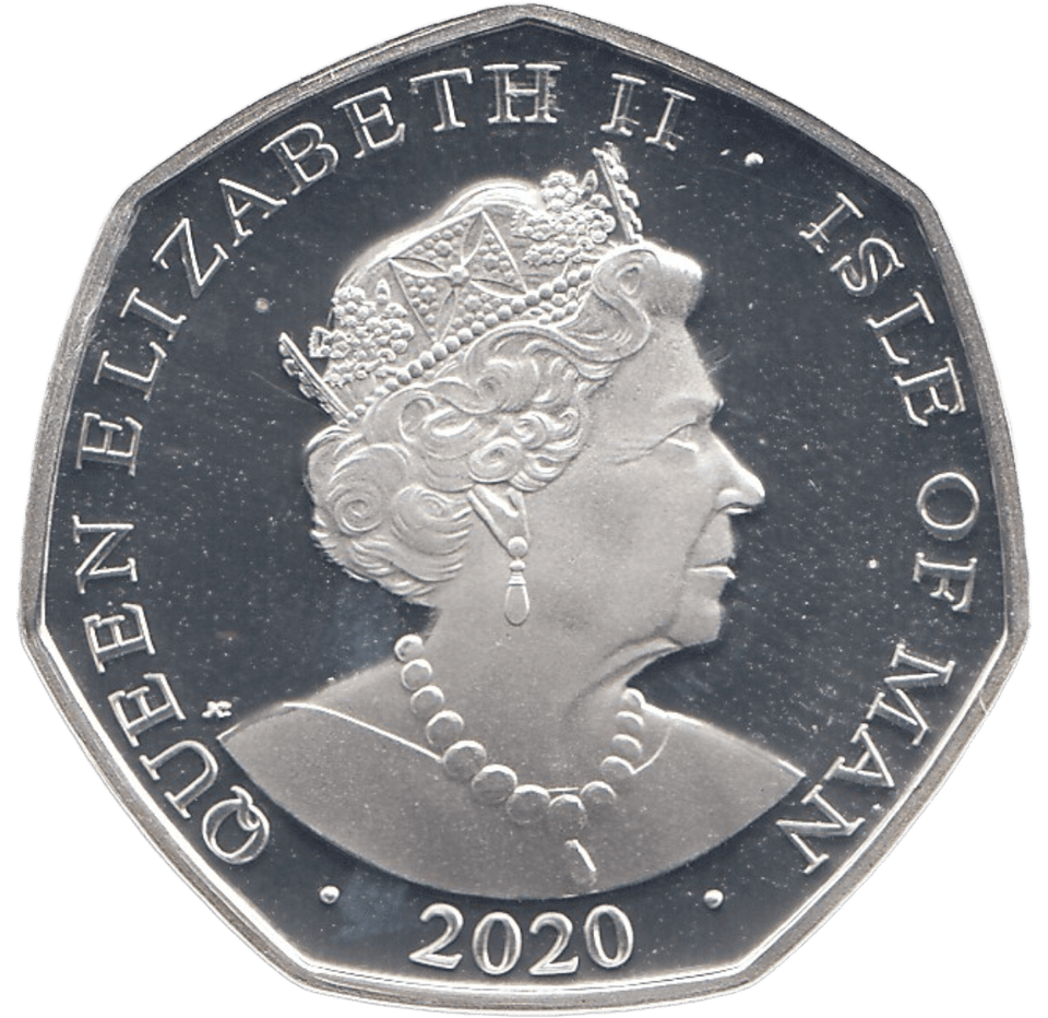 2020 50P PETER PAN SMEE ISLE OF MAN SILVER ( PROOF ) - 50P REGIONAL ISSUES - Cambridgeshire Coins