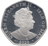 2020 50P PETER PAN SMEE ISLE OF MAN SILVER ( PROOF ) - 50P REGIONAL ISSUES - Cambridgeshire Coins