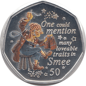 2020 50P PETER PAN SMEE ISLE OF MAN SILVER ( PROOF ) - 50P REGIONAL ISSUES - Cambridgeshire Coins