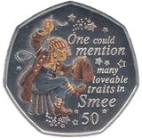 2020 50P PETER PAN SMEE ISLE OF MAN SILVER ( PROOF ) - 50P REGIONAL ISSUES - Cambridgeshire Coins
