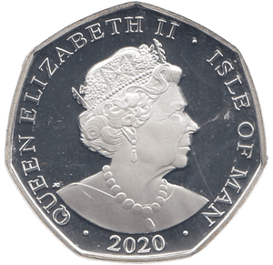 2020 50P PETER PAN TO THE WINDOW ISLE OF MAN SILVER ( PROOF ) - 50P REGIONAL ISSUES - Cambridgeshire Coins