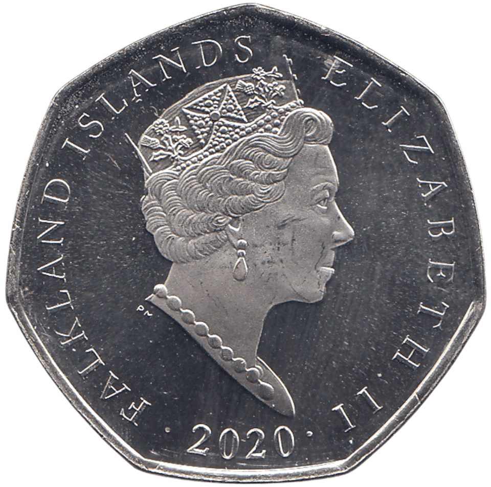 2020 50P ROCKHOPPER PENGUIN ( BU ) - WORLD COINS - Cambridgeshire Coins