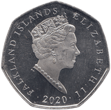 2020 50P ROCKHOPPER PENGUIN ( BU ) - WORLD COINS - Cambridgeshire Coins