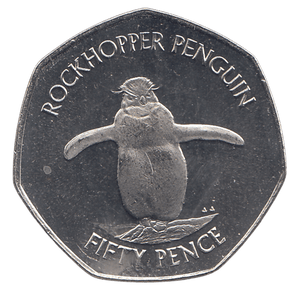 2020 50P ROCKHOPPER PENGUIN ( BU ) - WORLD COINS - Cambridgeshire Coins
