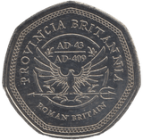 2020 50P SHAPED COIN ROMAN BRITAIN - 50P SHAPED COIN - Cambridgeshire Coins