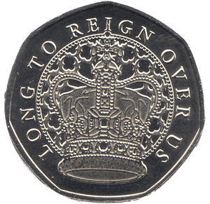 2020 50P SHAPED MEDALLION ROYAL FAMILY - 50P SHAPED COIN - Cambridgeshire Coins