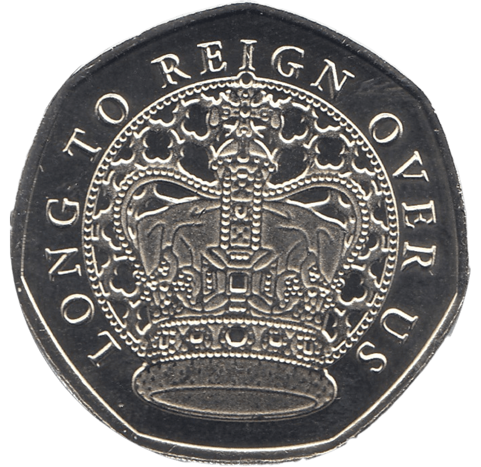 2020 50P SHAPED MEDALLION ROYAL FAMILY - 50P SHAPED COIN - Cambridgeshire Coins