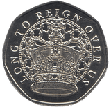2020 50P SHAPED MEDALLION ROYAL FAMILY - 50P SHAPED COIN - Cambridgeshire Coins
