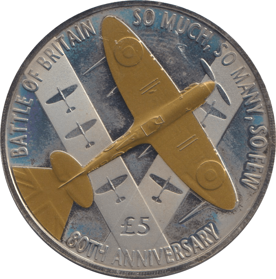 2020 80TH ANNIVERSARY OF BATTLE OF BRITAIN £5 BU - WORLD COINS - Cambridgeshire Coins