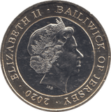 2020 BRILIANT UNCIRCULATED 2 POUND - £2 BU - Cambridgeshire Coins