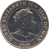 2020 BRILIANT UNCIRCULATED 2 POUND - £2 BU - Cambridgeshire Coins