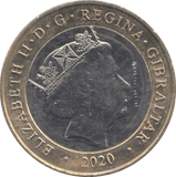 2020 BRILIANT UNCIRCULATED 2 POUND - £2 BU - Cambridgeshire Coins